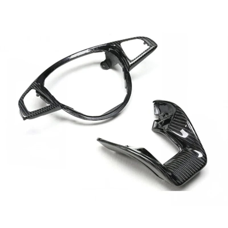 Carbon fiber eyeglass frames with detachable components