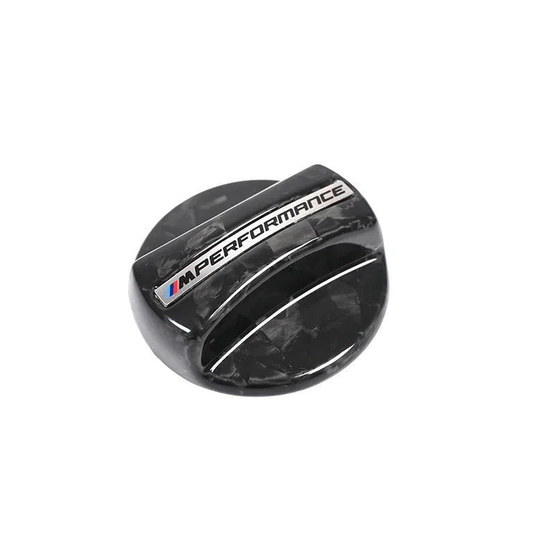 Carbon fiber bmw m performance gas cap cover