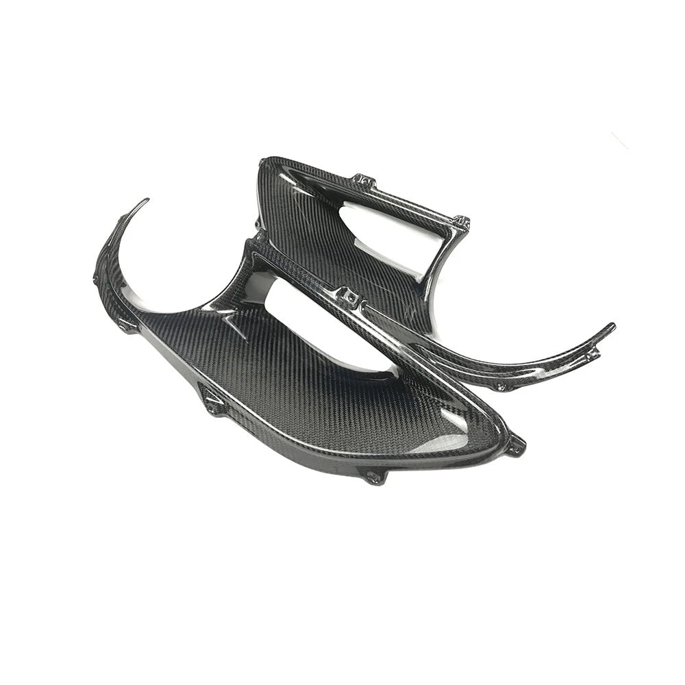 Aerodynamic carbon fiber motorcycle fairing body panel