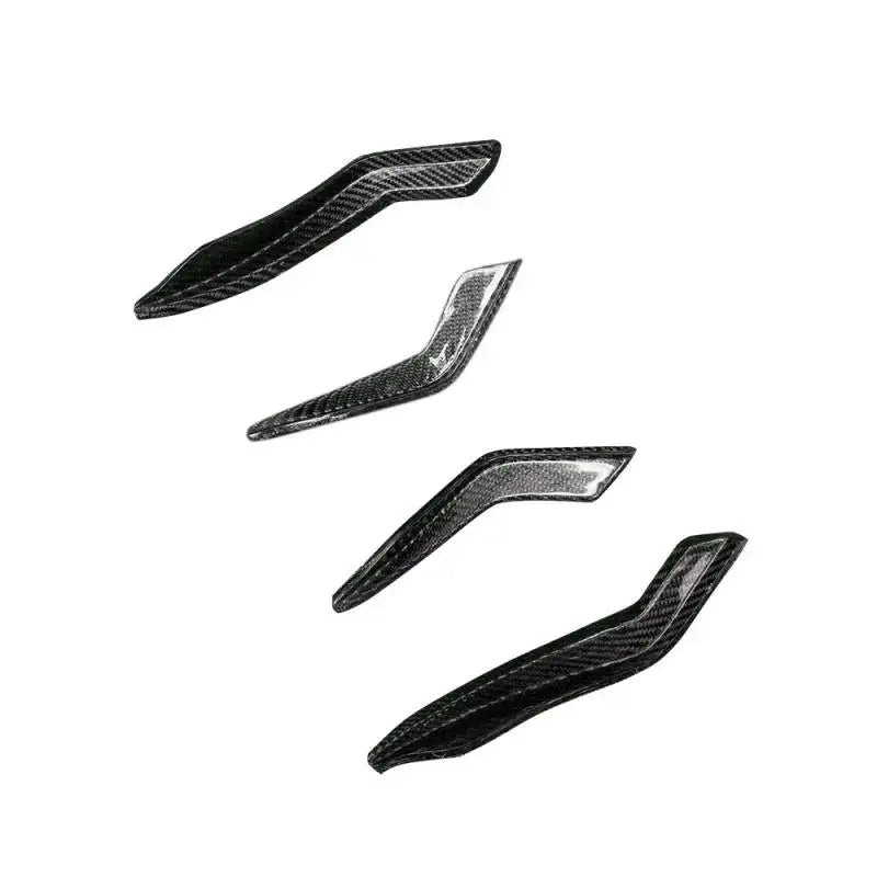 Carbon fiber door handle covers for audi b9 rs5