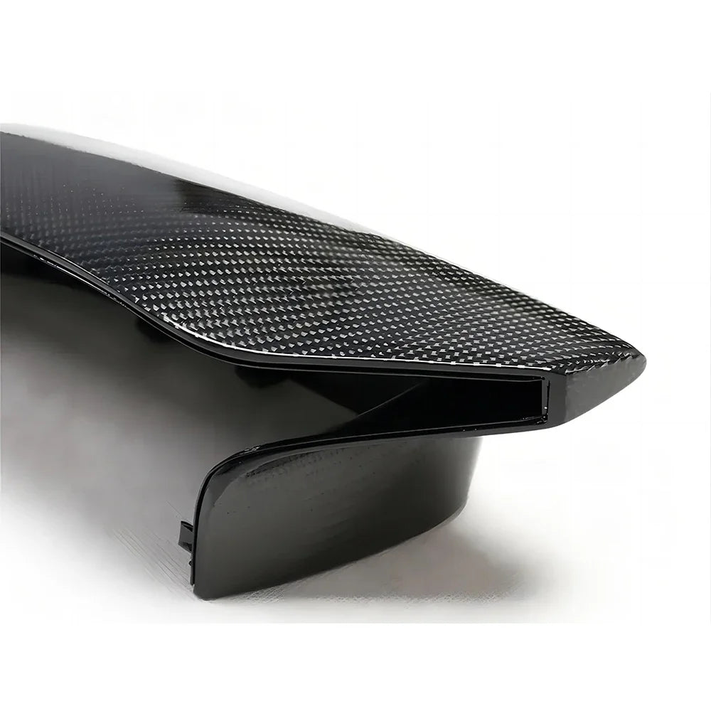 Carbon fiber side mirror covers for vehicles