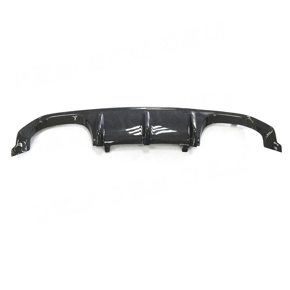 Carbon fiber rear diffuser for enhanced performance cars