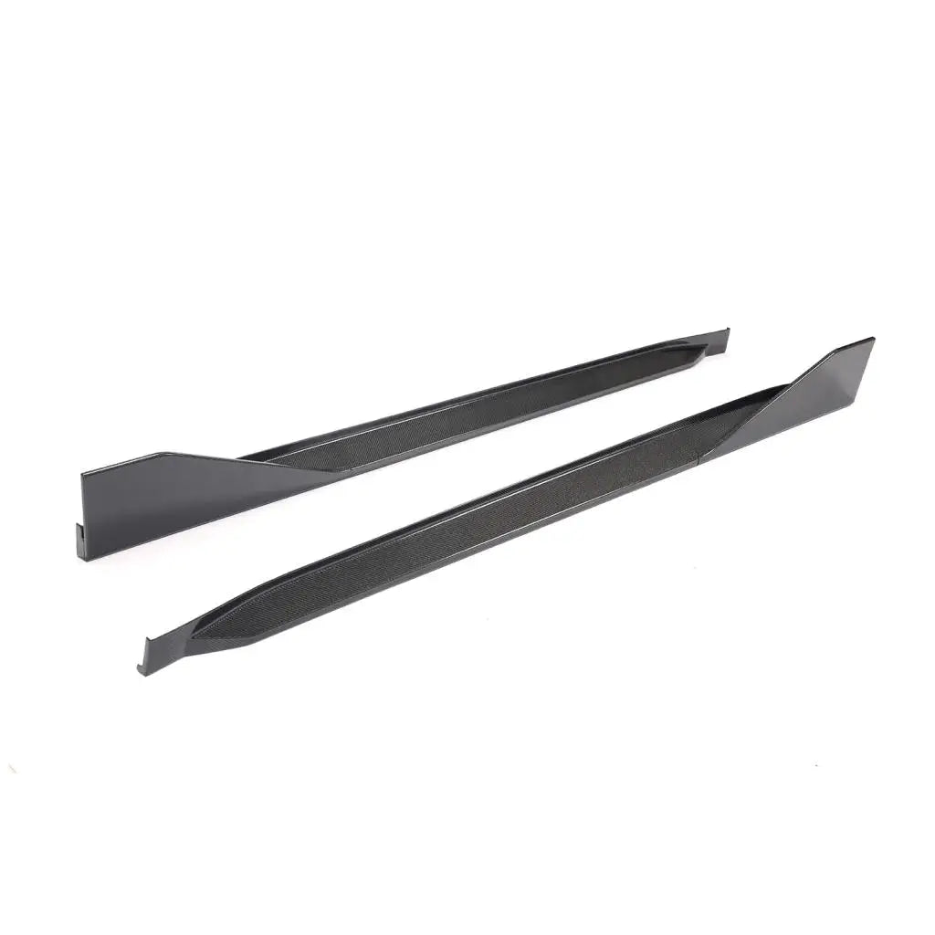 Black metal pry bars for bmw g82 with carbon fiber grip