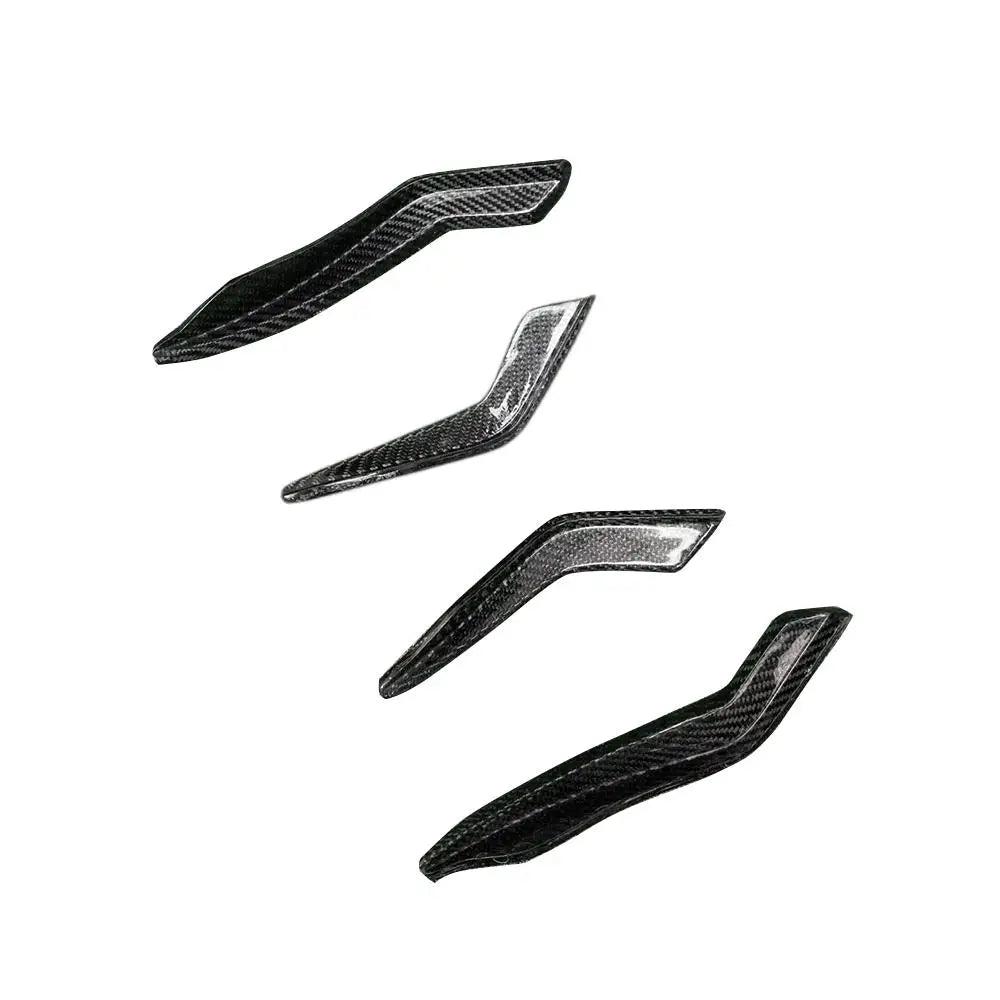 Carbon fiber door handle covers for audi b9 rs5