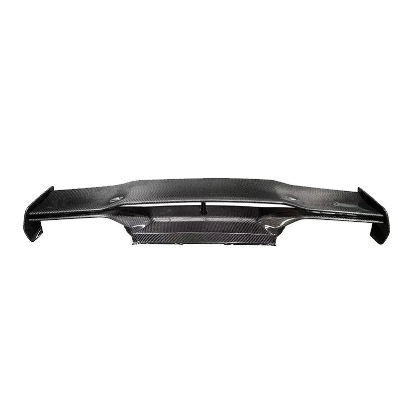 Carbon fiber rear diffuser for enhanced performance vehicles