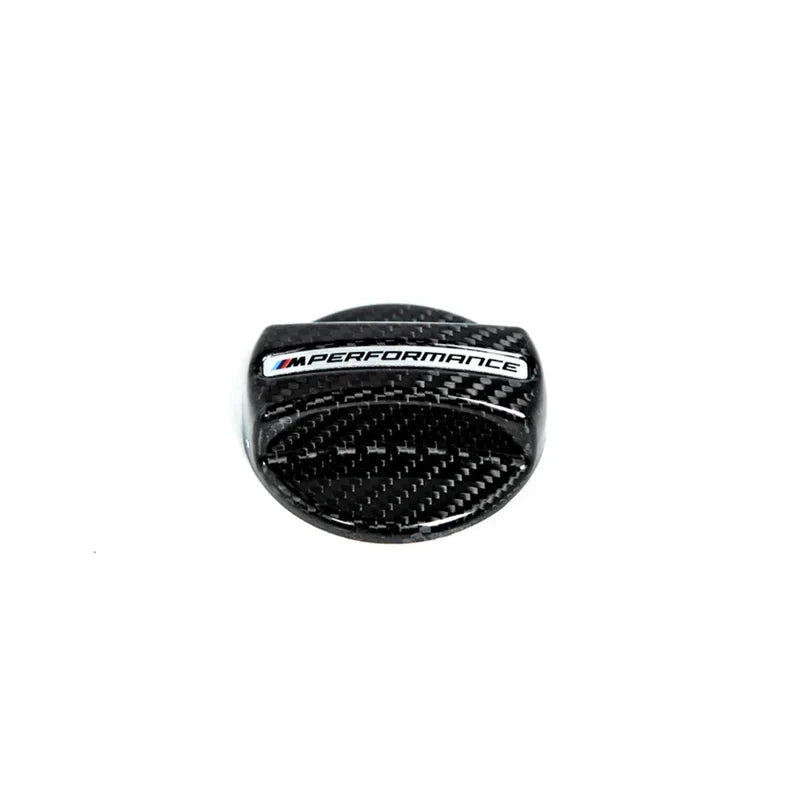 Carbon fiber bmw m performance gas cap cover