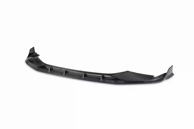 Carbon fiber front bumper lip for audi c8 rs6 vehicle's original fit